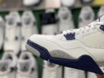 Jordan 4 Retro White Midnight Navy - Image 35