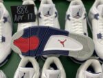 Jordan 4 Retro White Midnight Navy - Image 20