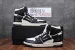 AMIRI Skel-Toe Top HI Black White - Image 11