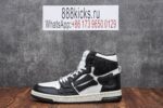 AMIRI Skel-Toe Top HI Black White - Image 5