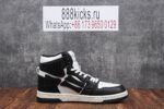 AMIRI Skel-Toe Top HI Black White - Image 6