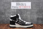 AMIRI Skel-Toe Top HI Black White - Image 9