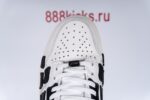 AMIRI Skel Top Hi White Black - Image 7