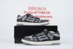 AMIRI Skel Top Low Black Grey - Image 2