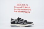 AMIRI Skel Top Low Black Grey - Image 6