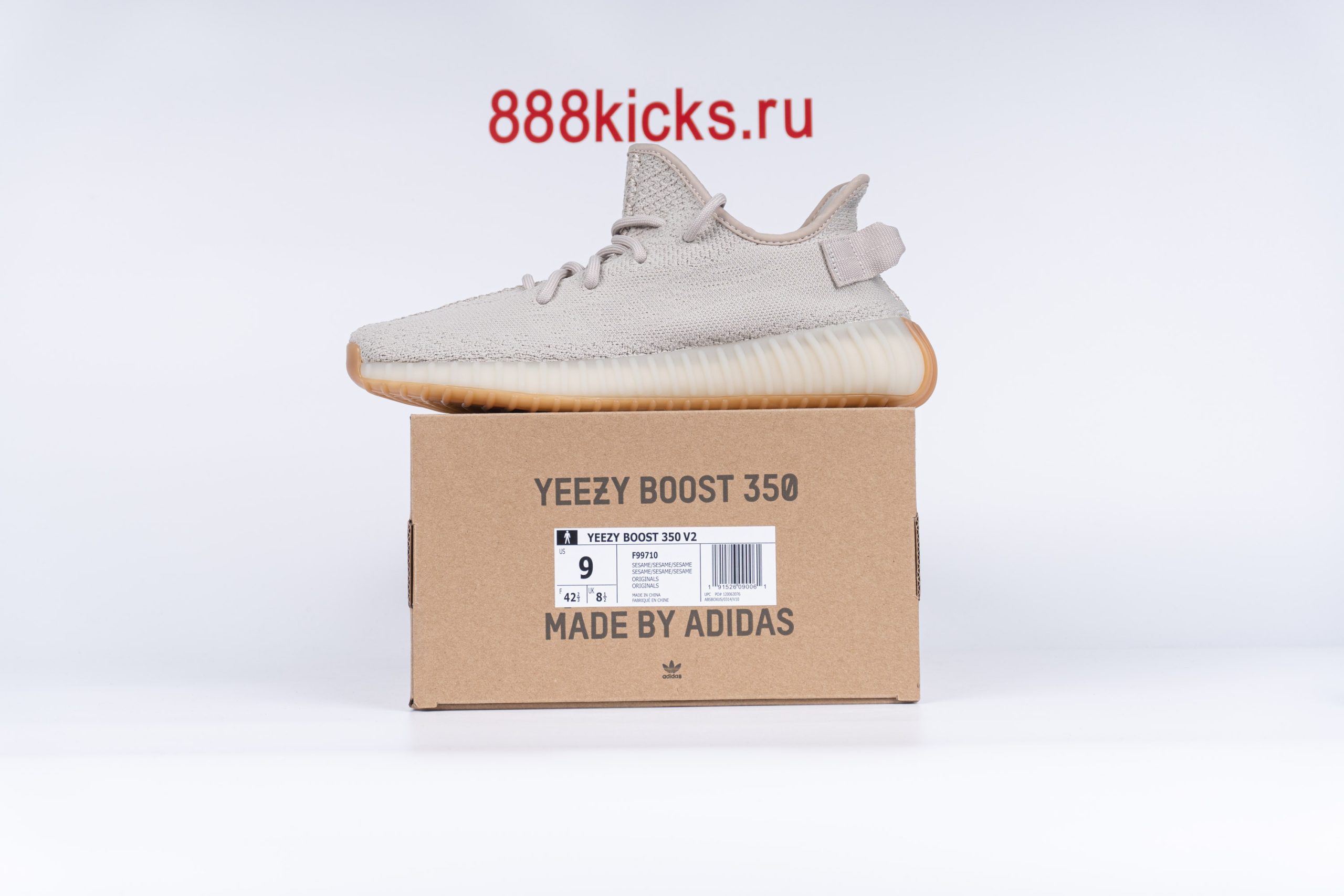 Adidas20Yeezy20Boost2035020V220Sesame-scaled-1 Adidas Yeezy Boost 350 V2 Sesame - Image 1