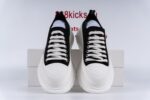 Alexander McQueen Tread Slick Low Lace Up Black White - Image 3