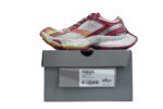 Balenciaga Runner Stapler Shoes Round Toe Thick Sole Red
