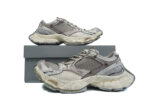 BALENCIAGA Stapler distressed mesh and rubber sneakers - Image 3