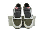 JORDAN 1 RETRO LOW TRAVIS SCOTT Medium Olive - Image 4