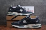 New Balance 991v2 Made in UK Dark Navy - Image 4
