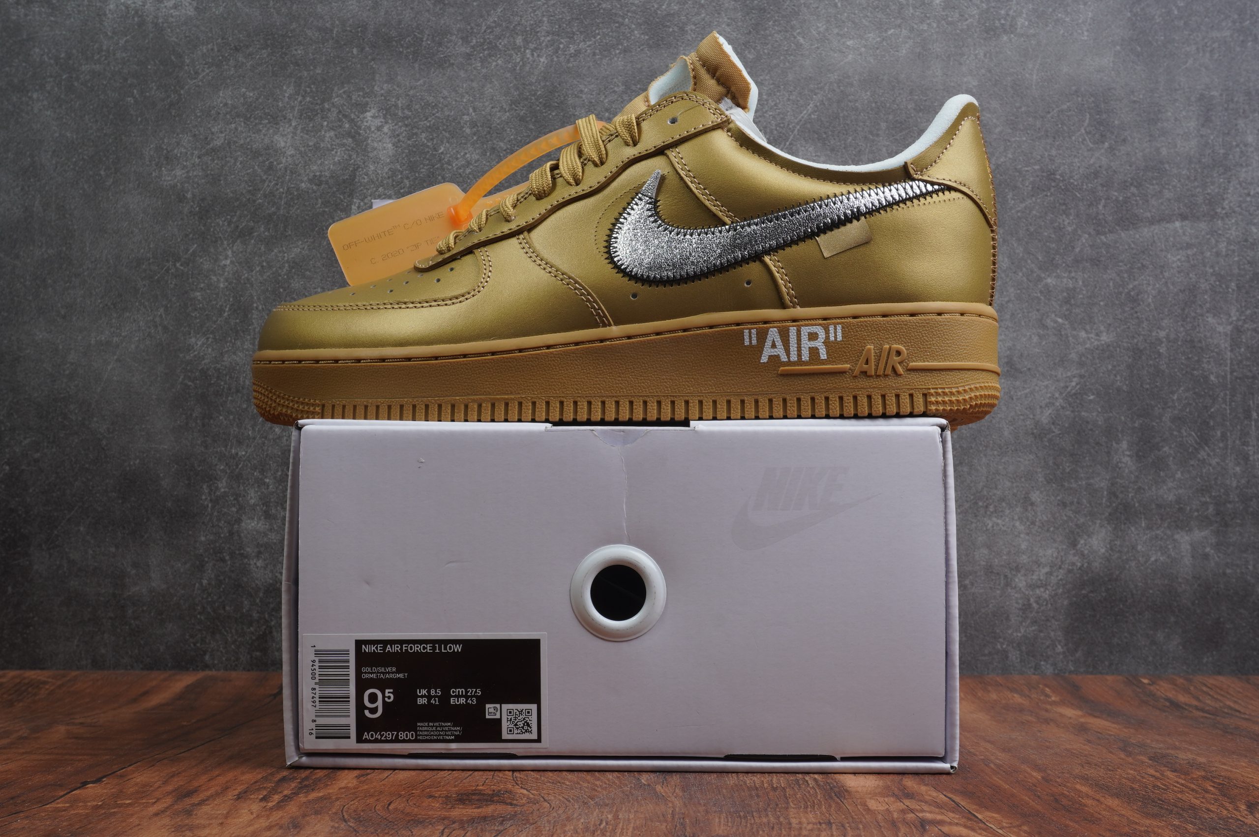 DSC01031-scaled-1 Off WhiteรNike AF1 Desert Tan - Image 1