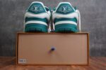 Louis Vuitton LV Trainer Maxi Sneaker White Green - Image 3