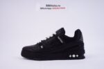 Louis Vuitton Trainer Black Embossed Monogram - Image 12