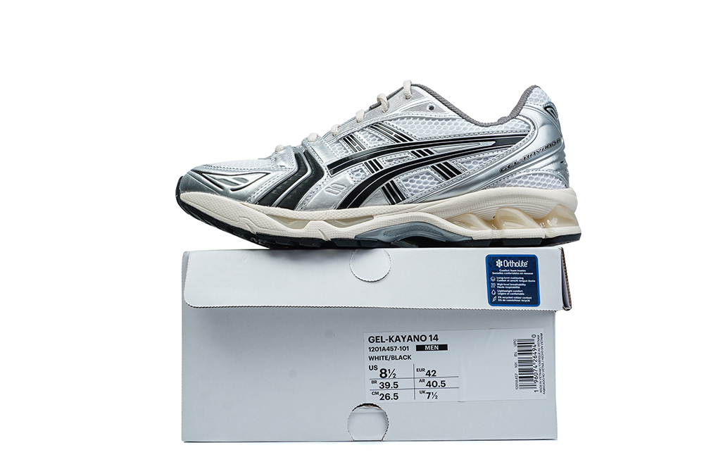 DSC01804 ASICS JJJJound x Gel Kayano 14 'Silver Black' - Image 1