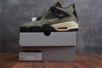Jordan 4  Undefeated Travis Scott Olive