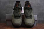 Jordan 4  Undefeated Travis Scott Olive - Image 5