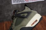 Jordan 4  Undefeated Travis Scott Olive - Image 9