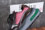 Prada Brushed Leather Sneakers Bike Fabric Suede - Image 9