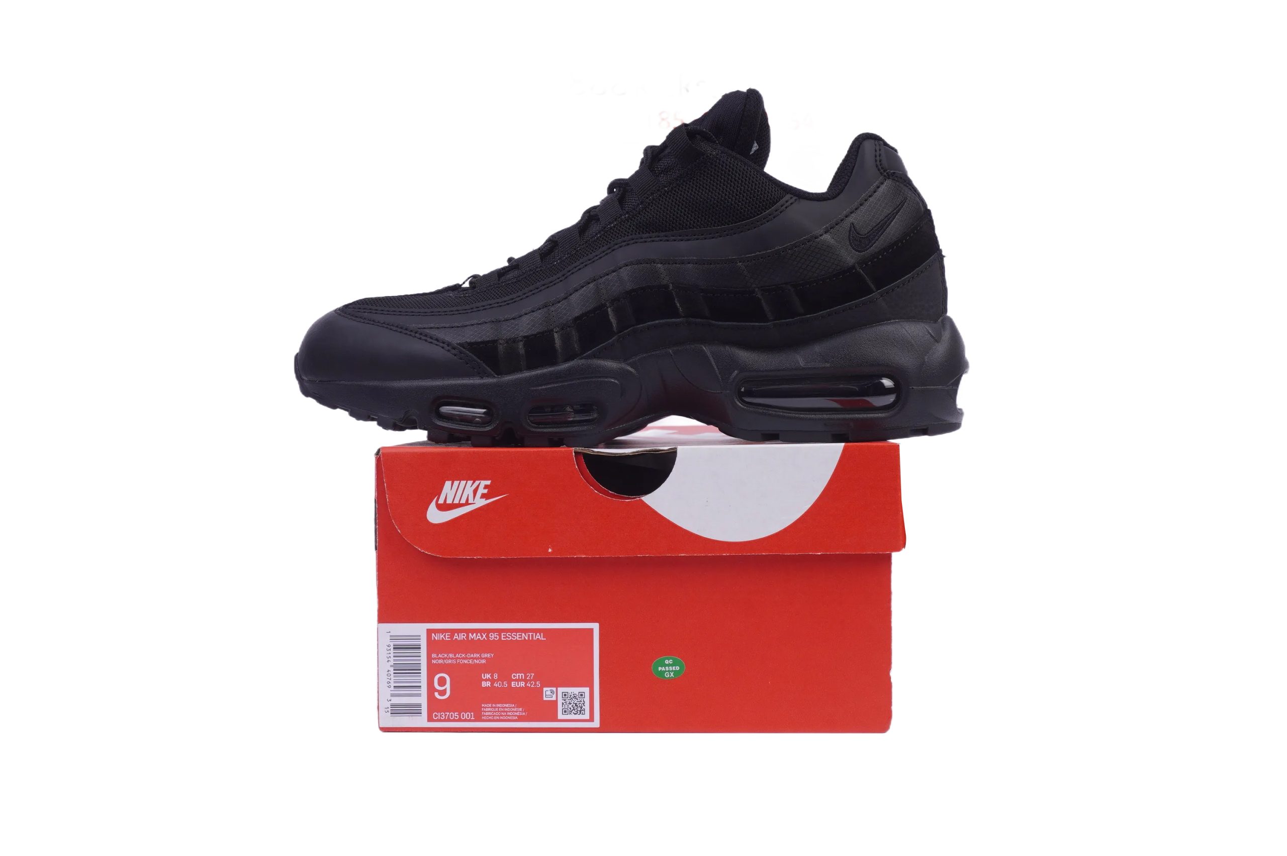 DSC03256-scaled-1 Nike Air Max 95 Essential Triple Black - Image 1