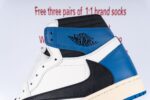 Jordan 1 High OG SP Fragment X Travis Scott Blue - Image 8
