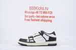 AMIRI Bone Runner Black White - Image 5