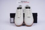 Chanel Sneakers Calfskin & Suede Calfskin Brown&White - Image 3