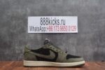 Jordan 1 Retro Low OG SP Travis Scott Black Olive - Image 7