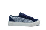 Dior B33 TENNIS  DO EMBROIDERED  CANV BLUE & WHITE - Image 5