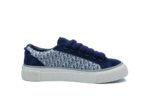 Dior B33 TENNIS  DO EMBROIDERED  CANV BLUE & WHITE - Image 8