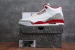 Air Jordan 3 Light Curry-Cardinal Red