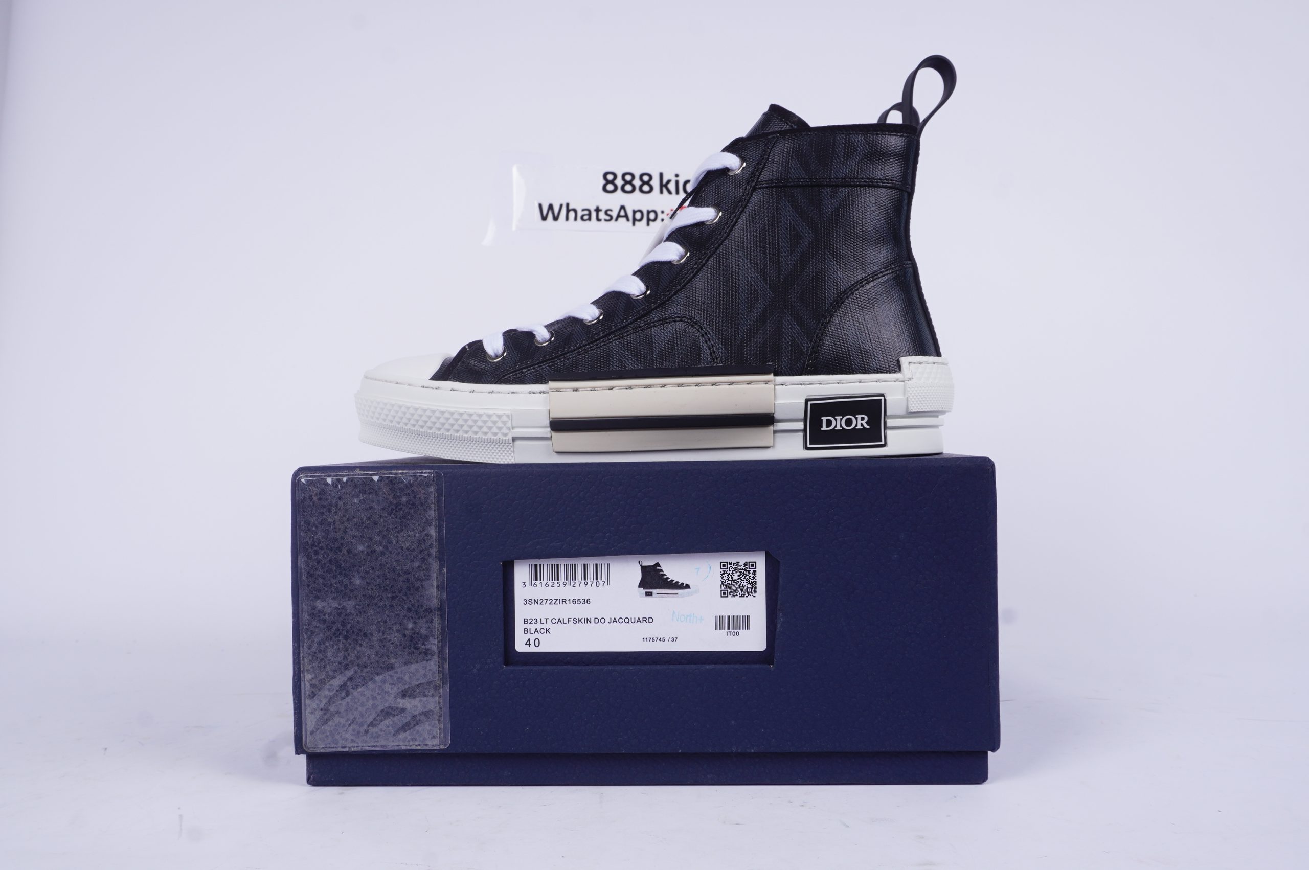 DSC05698-scaled-1 Dior B23 High Top Black CD Diamond - Image 1