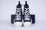 Dior B23 High Top Black CD Diamond - Image 3
