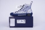 Dior B23 High Top Logo Oblique Blue