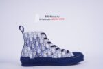 Dior B23 High Top Logo Oblique Blue - Image 13