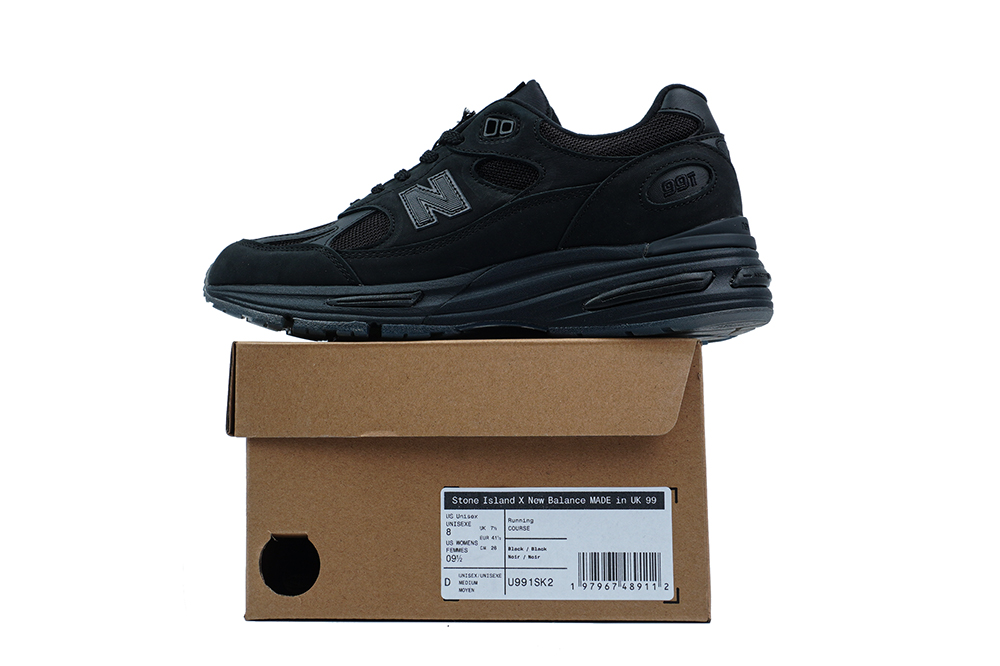 DSC05768 STONE ISLAND x New Balance NB 991 v2 black - Image 1