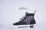 Dior B23 High Top Canvas Oblique Black - Image 12