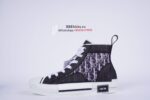Dior B23 High Top Canvas Oblique Black - Image 5