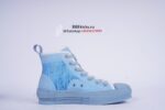 Dior B23 High Top Daniel Arsham Light Blue - Image 13