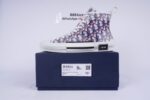 Dior B23 High Top Red Blue Oblique