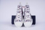 Dior B23 High Top Red Blue Oblique - Image 3