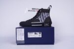 Dior B23 High Top Canvas Oblique Black
