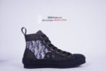 Dior B23 High Top Canvas Oblique Black - Image 6