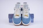 Jordan 4 Retro TEX Denim Worn Blue - Image 3