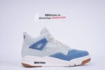 Jordan 4 Retro TEX Denim Worn Blue - Image 6