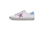 Golden Goose Super-Star White Blue Purple Glitter - Image 5