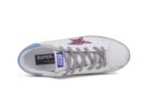 Golden Goose Super-Star White Blue Purple Glitter - Image 8