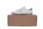 Golden Goose Super-Star White Silver Grey Glitter