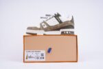 Louis Vuitton LV Trainer Monogram Denim White Brown