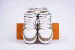 Louis Vuitton LV Trainer Monogram Denim White Brown - Image 10